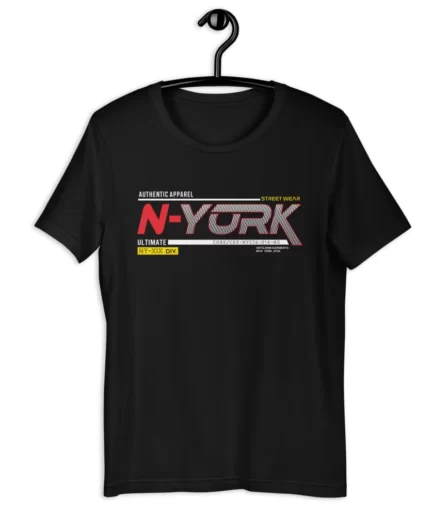 Authentic Apparel N-YORK Navy T-Shirt