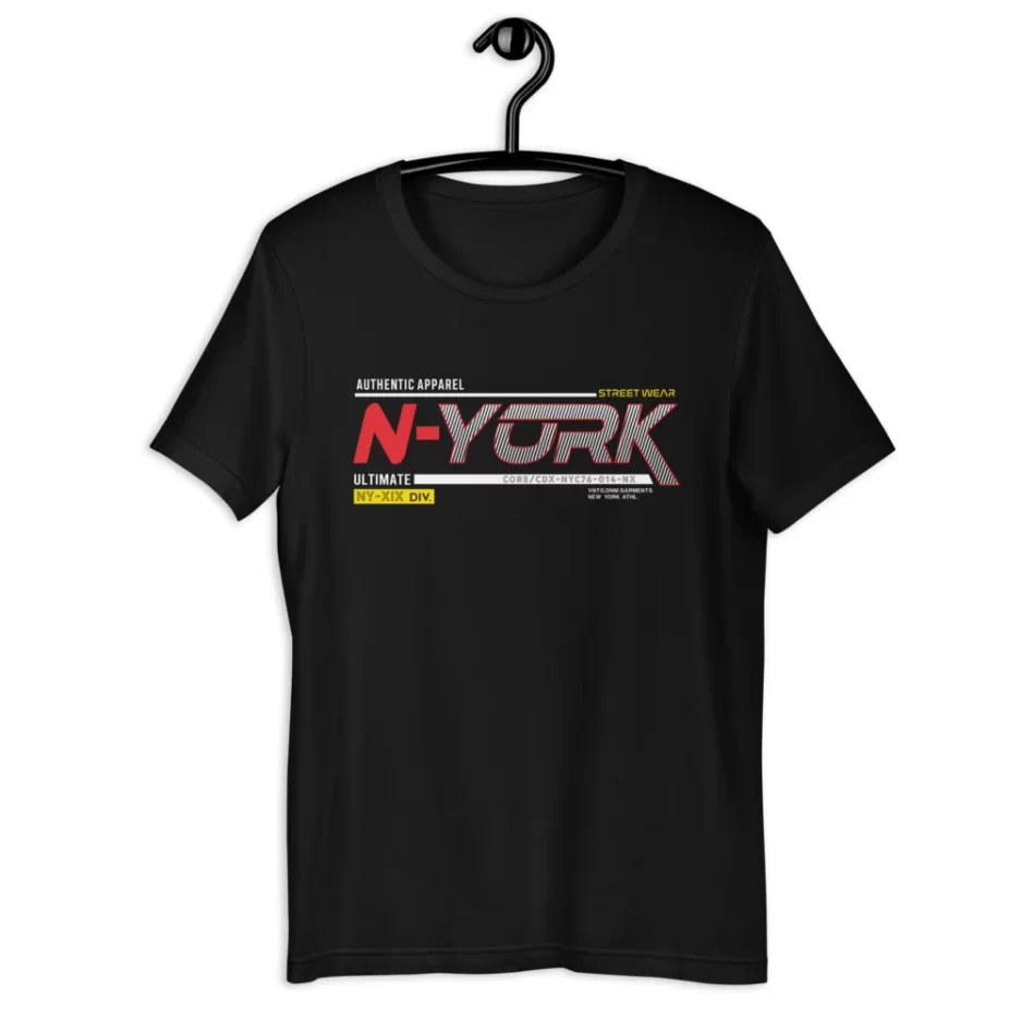 Authentic Apparel N-YORK Navy T-Shirt