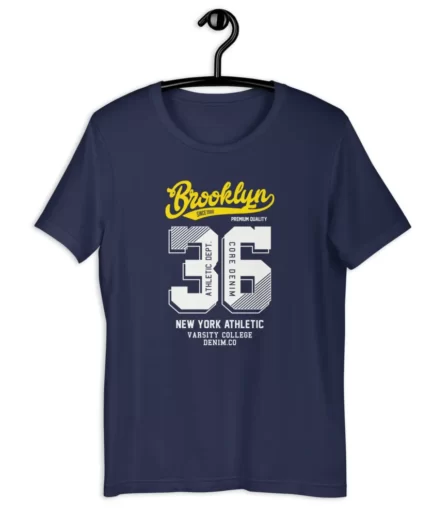 Brooklyn Varsity College Navy T-shirt